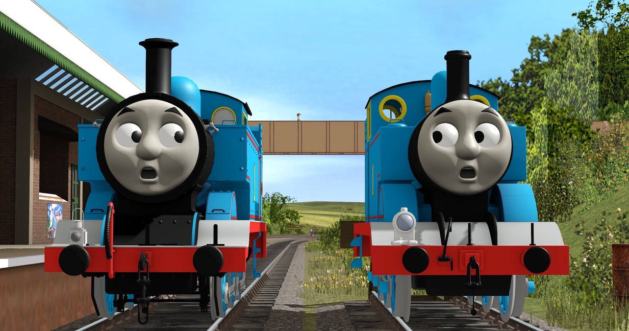 CGI Thomas Meet Railway series CGI Thomas by leonsart933838 on DeviantArt
