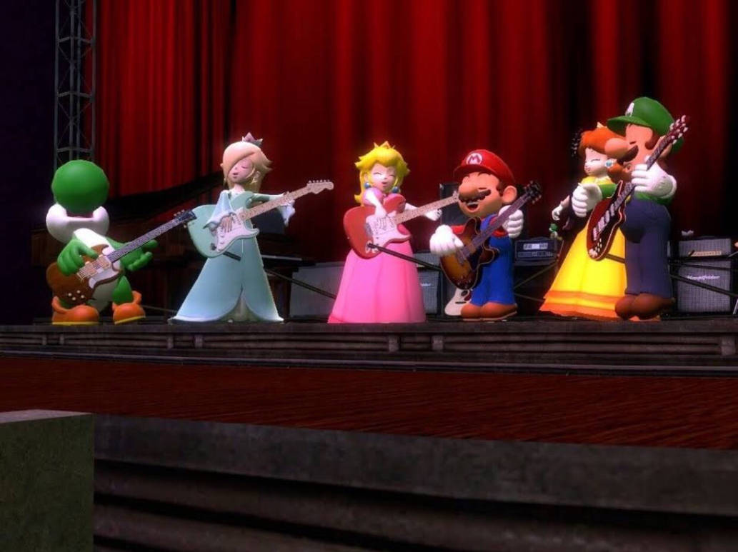 Mario Riding Rockt Super Mario: Rocking Out by leonsart933838 on DeviantArt