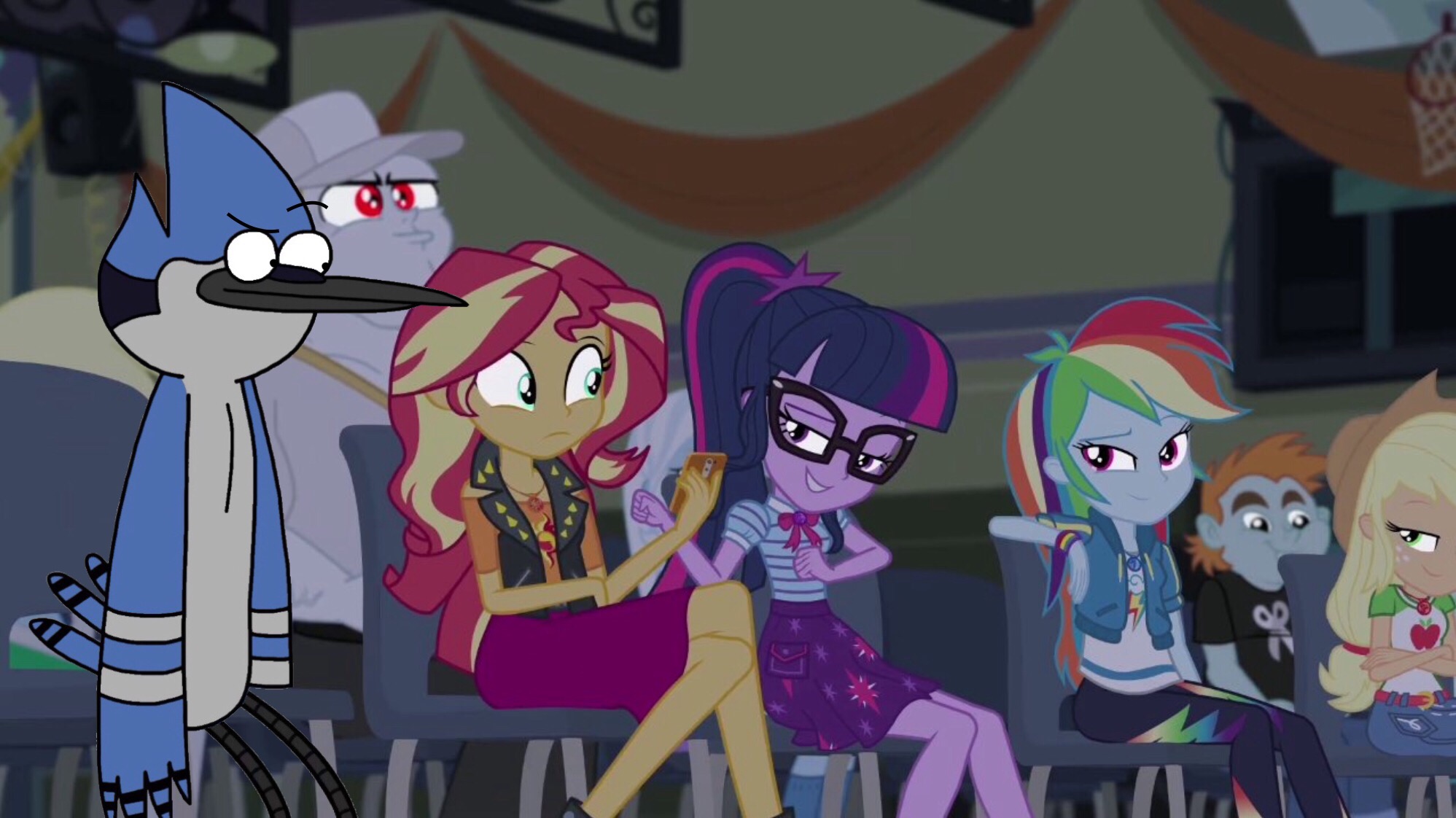 Regular Show Mlp Deviantart Regular show: Cheer You On by leonsart933838 on DeviantArt