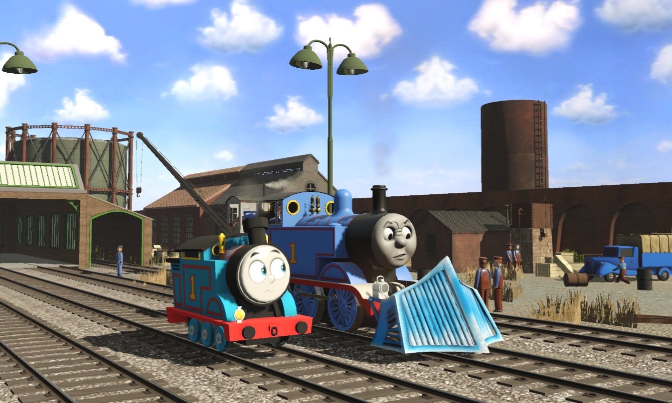 Thomas 2d Animation Thomas train simulator: 2D Thomas Snow Plow by leonsart933838 on DeviantArt