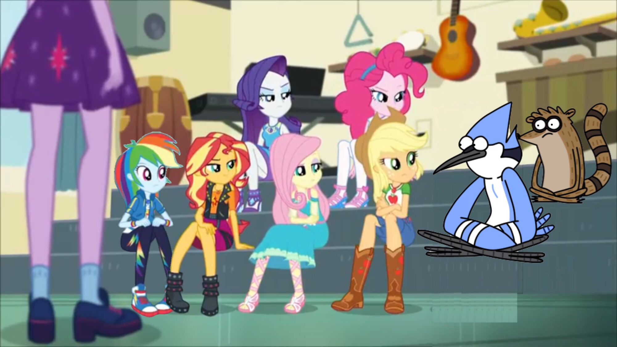 Regular Show Mlp Deviantart Regular show: Overpowered by leonsart933838 on DeviantArt