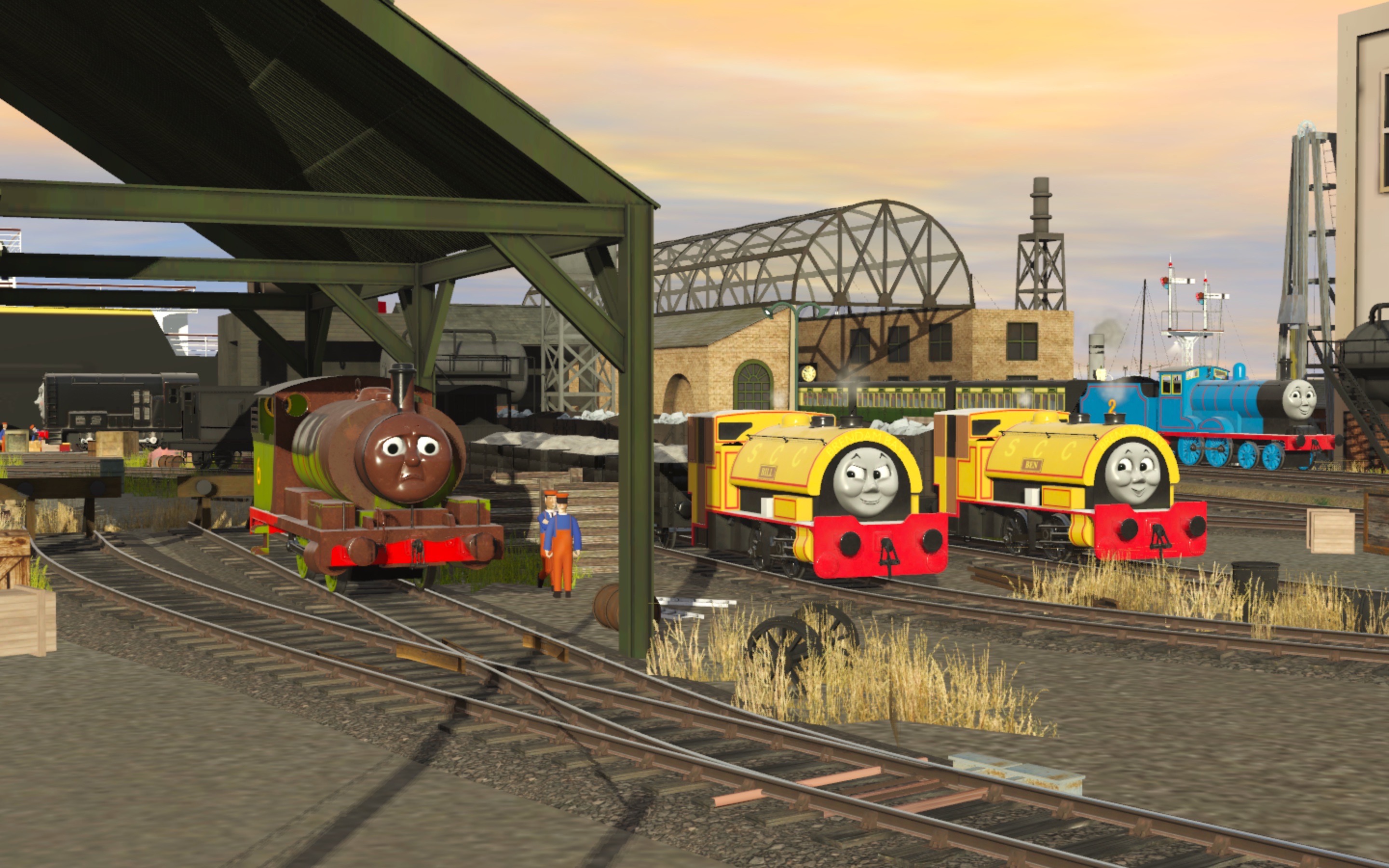 Thomas train simulator by leonsart933838 on DeviantArt