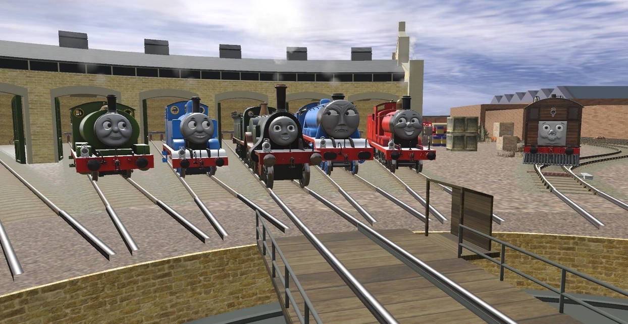 Thomas train simulator by leonsart933838 on DeviantArt
