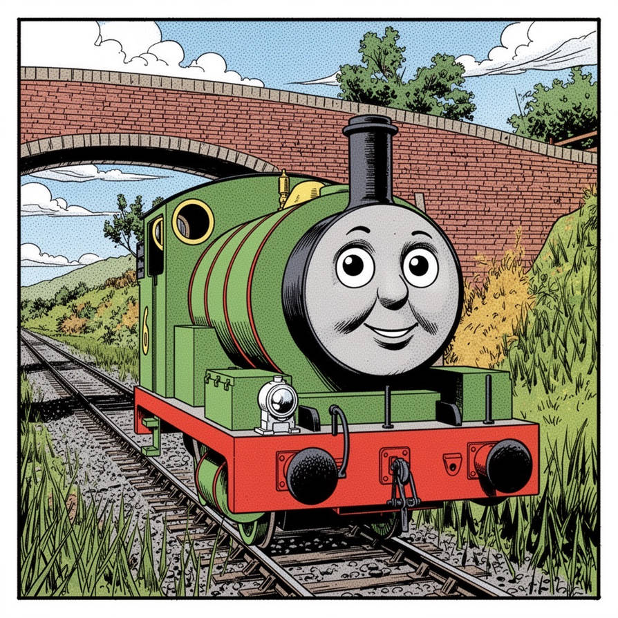 Percy The Small Engine R3 Percy The Small Engine: Comic Book by leonsart933838 on DeviantArt