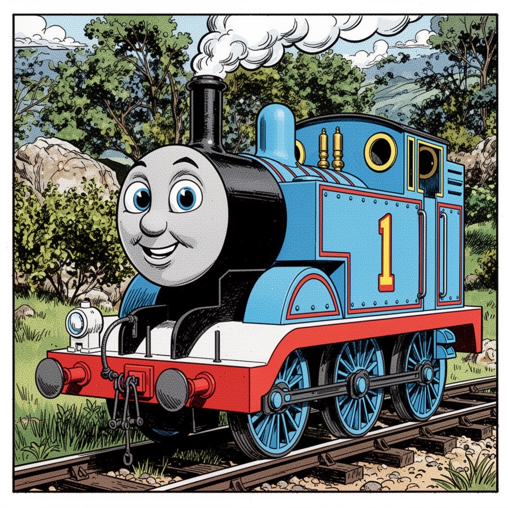The New Thomas The Tank Engine 2026 Comic Book By Leonsart933838 On the-new-thomas-the-tank-engine-2026-comic-book-by-leonsart933838-on