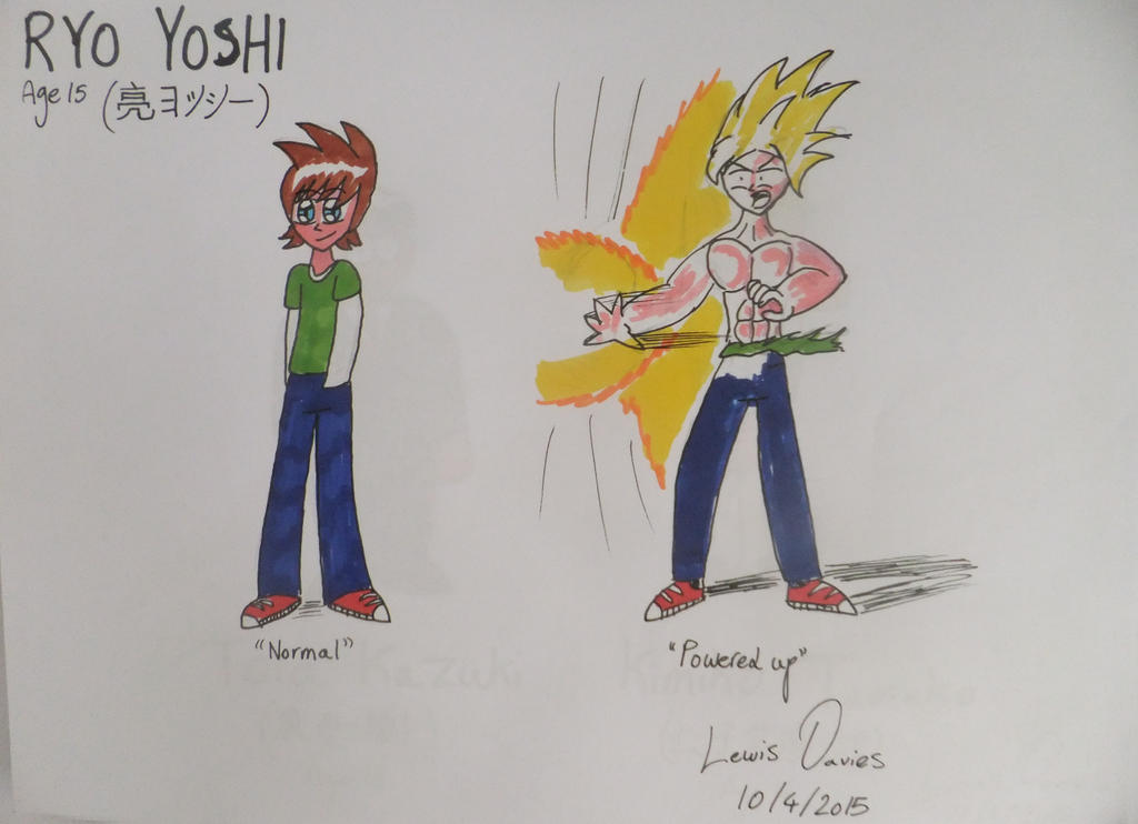 Ryo Yoshi - Concept Art by LewisDaviesPictures on DeviantArt