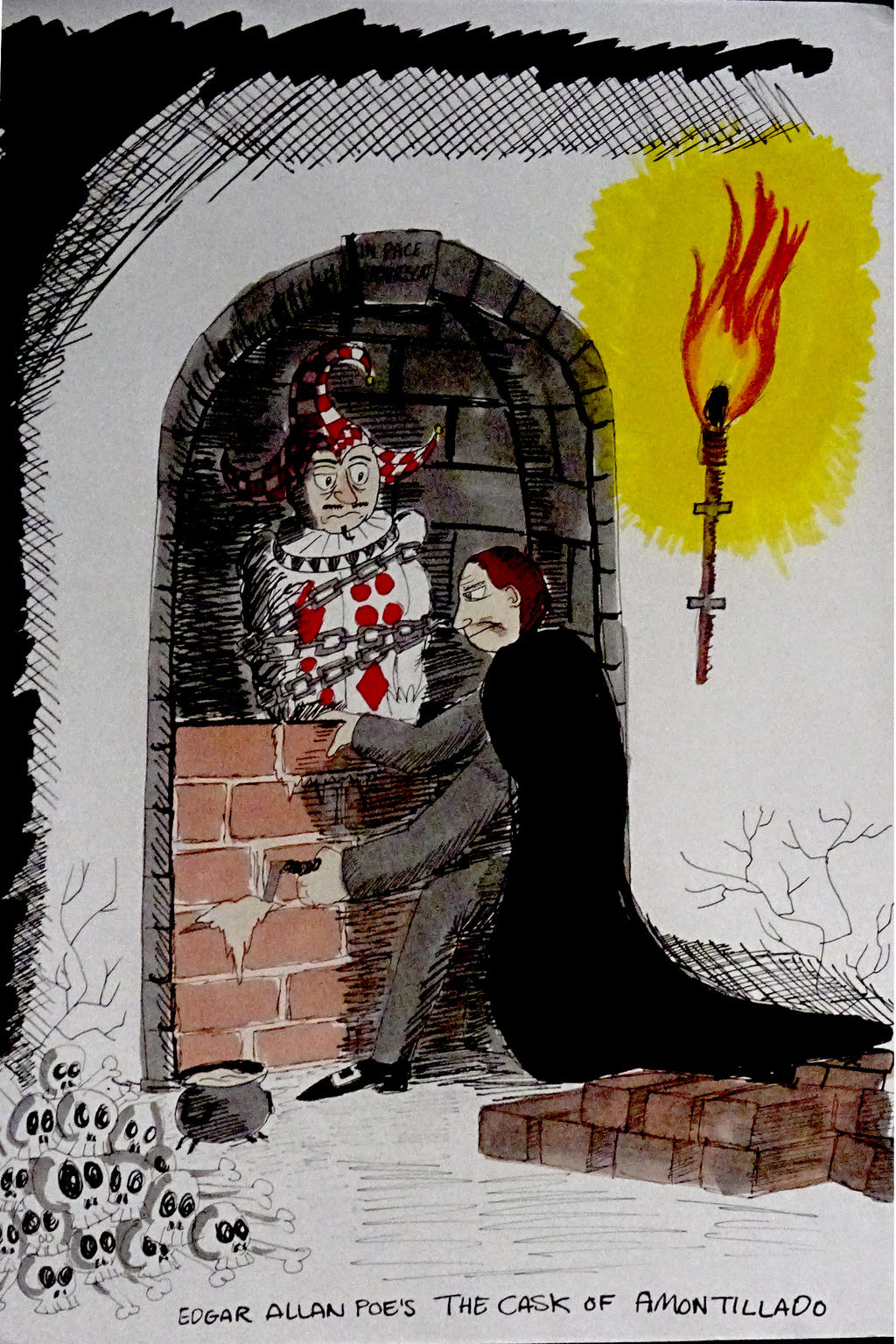 The Cask of Amontillado by LewisDaviesPictures on DeviantArt