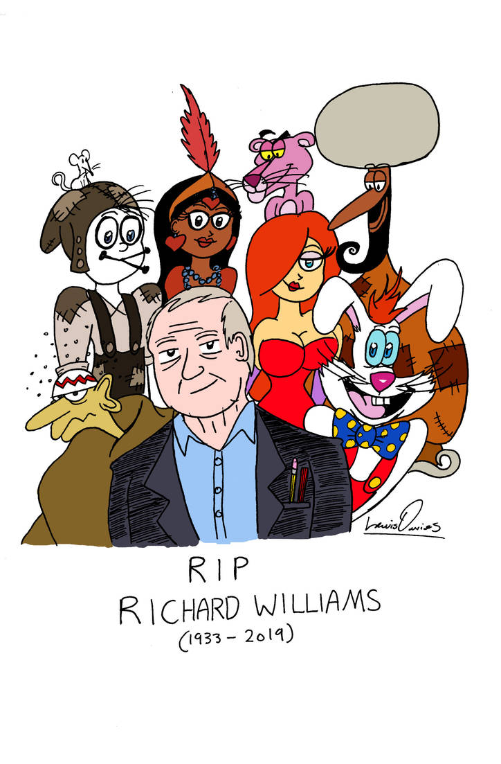 Cartoon Ricky Williams A Tribute to Richard Williams (RIP 1933 - 2019) by LewisDaviesPictures ...