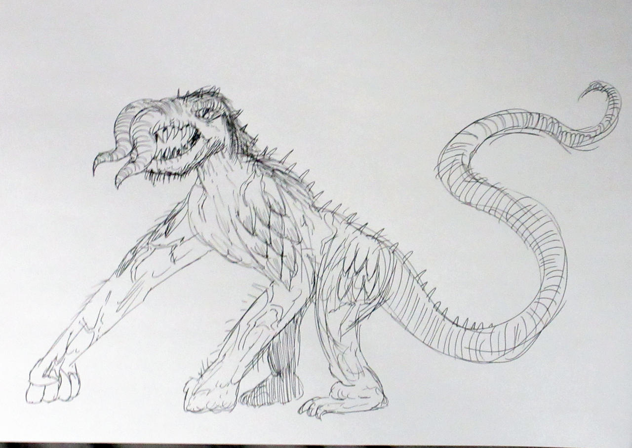 The Mutated Creature Design by LewisDaviesPictures on DeviantArt