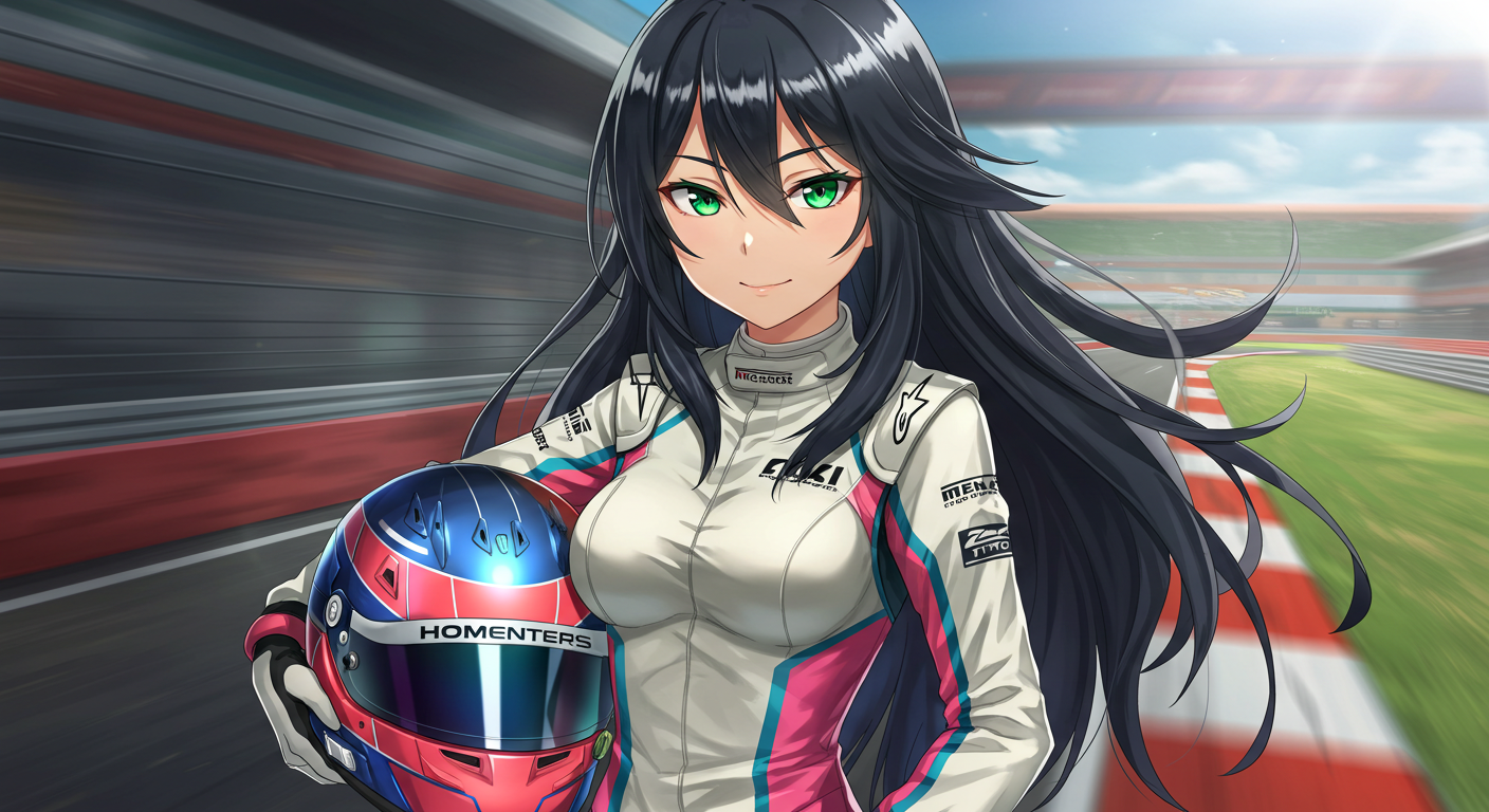 Woman Patron Racer Female F1 racer 2 by karnagen on DeviantArt