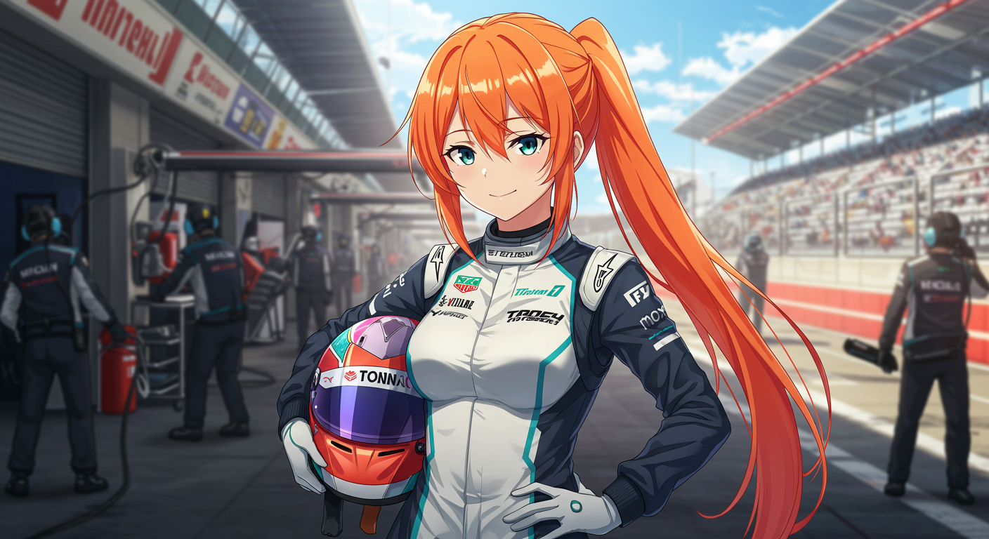 F1 Racer Rider Female F1 racer 5 by karnagen on DeviantArt
