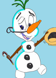 Casper as Olaf