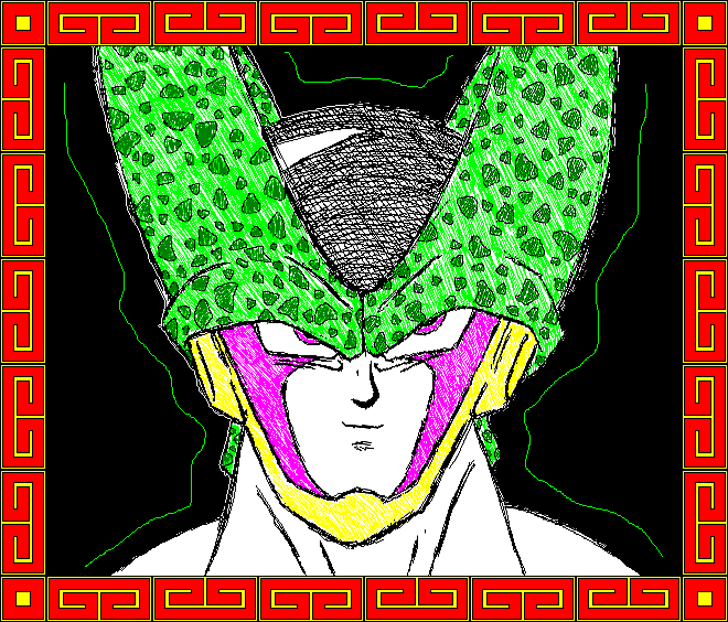 Cell in paint