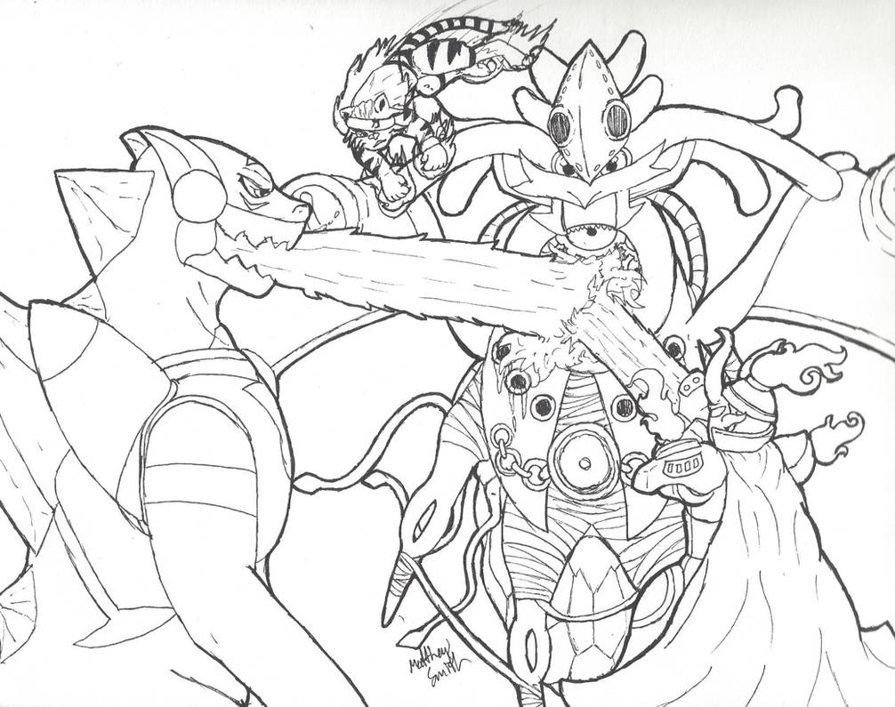 djt Vs GlutchChronosmon by ShadowEclipex on DeviantArt