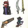 Random Batch (Crimson, Weapons, Swords)