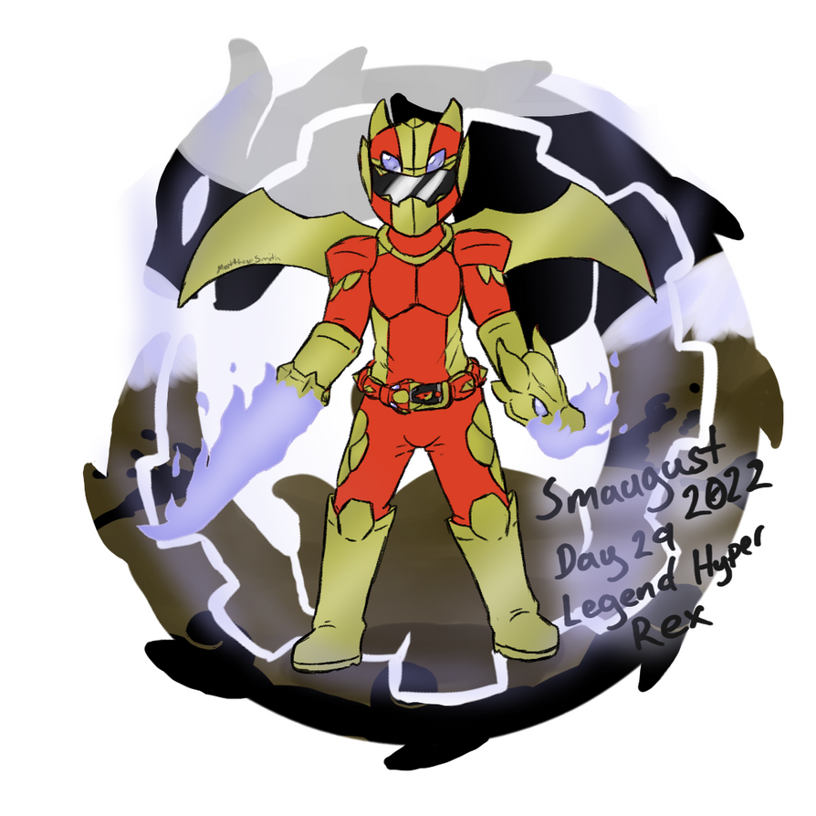 Smaugust 2022 - 29 - Hyper Rex (Legend Mode) by ShadowEclipex on DeviantArt