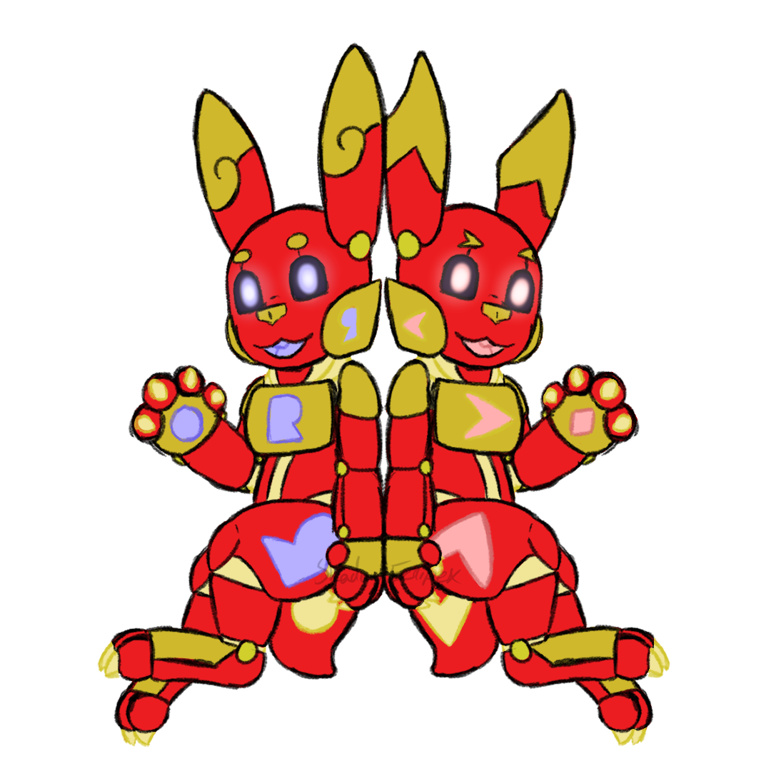 Rappidly Rappid Rabbits Rappid and Arrow by ShadowEclipex on DeviantArt