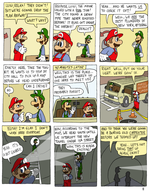 Super mario discount bros story