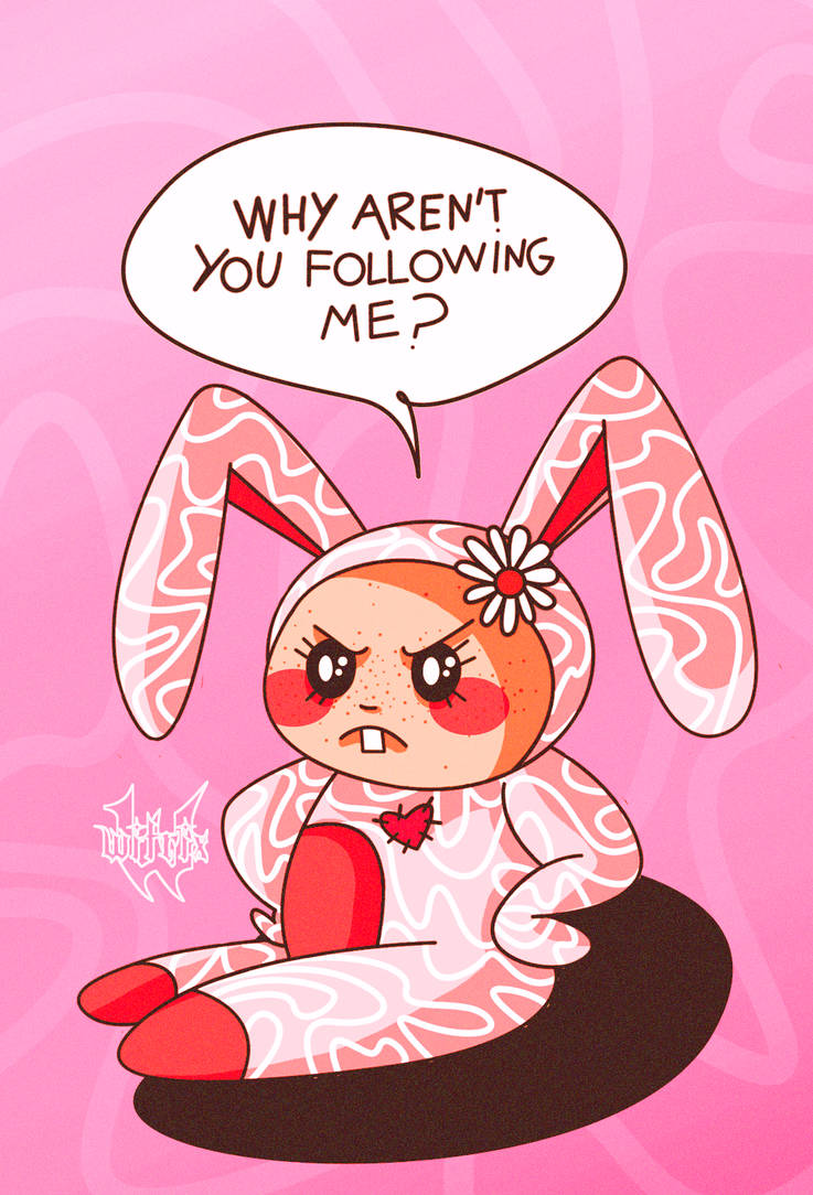 disappointed bunny by witrix5 on DeviantArt