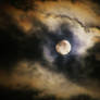 cloudy moon..