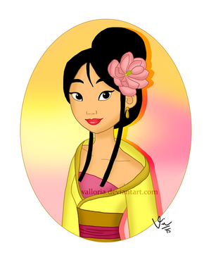 A Mulan Doodle by valloria