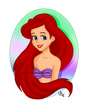 An Ariel Doodle by valloria