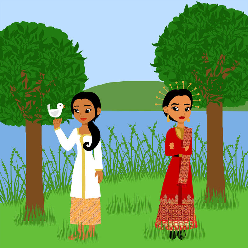 Bawang Merah and Bawang Putih by valloria on DeviantArt