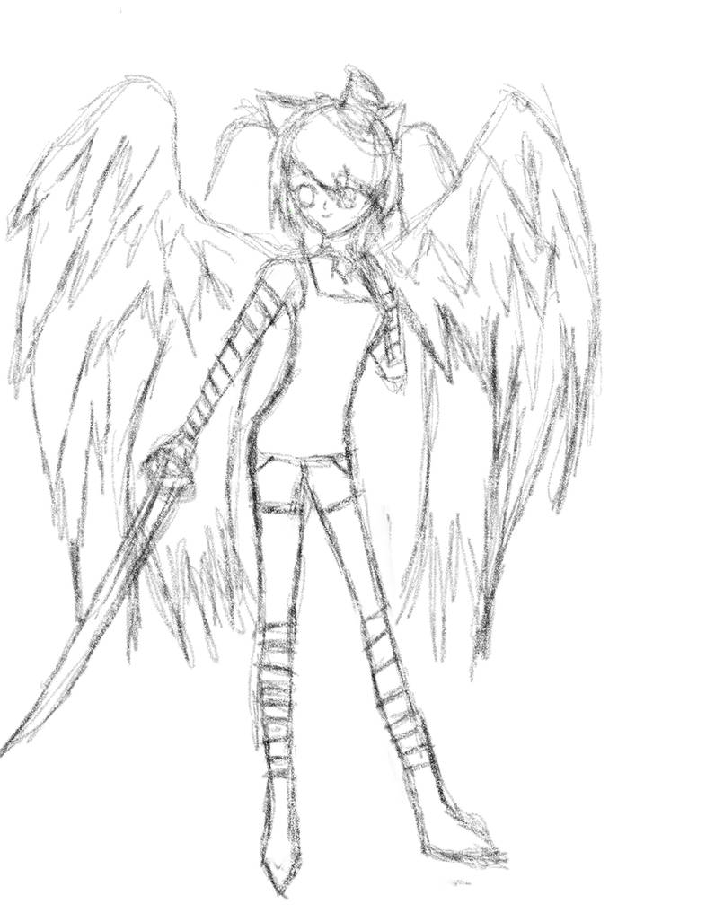 Random Drawing Angel a random angel by sanya786110 on DeviantArt