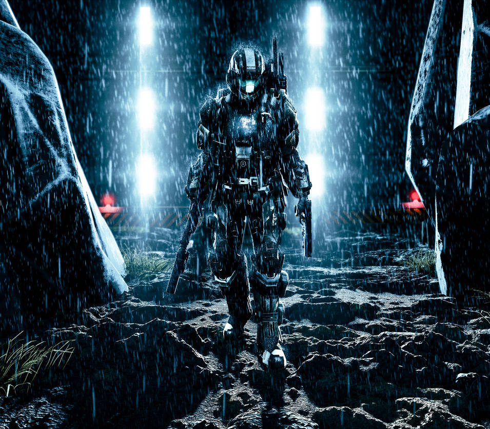 Alone || Halo 3 ODST Fanart by WyldWolfBN on DeviantArt