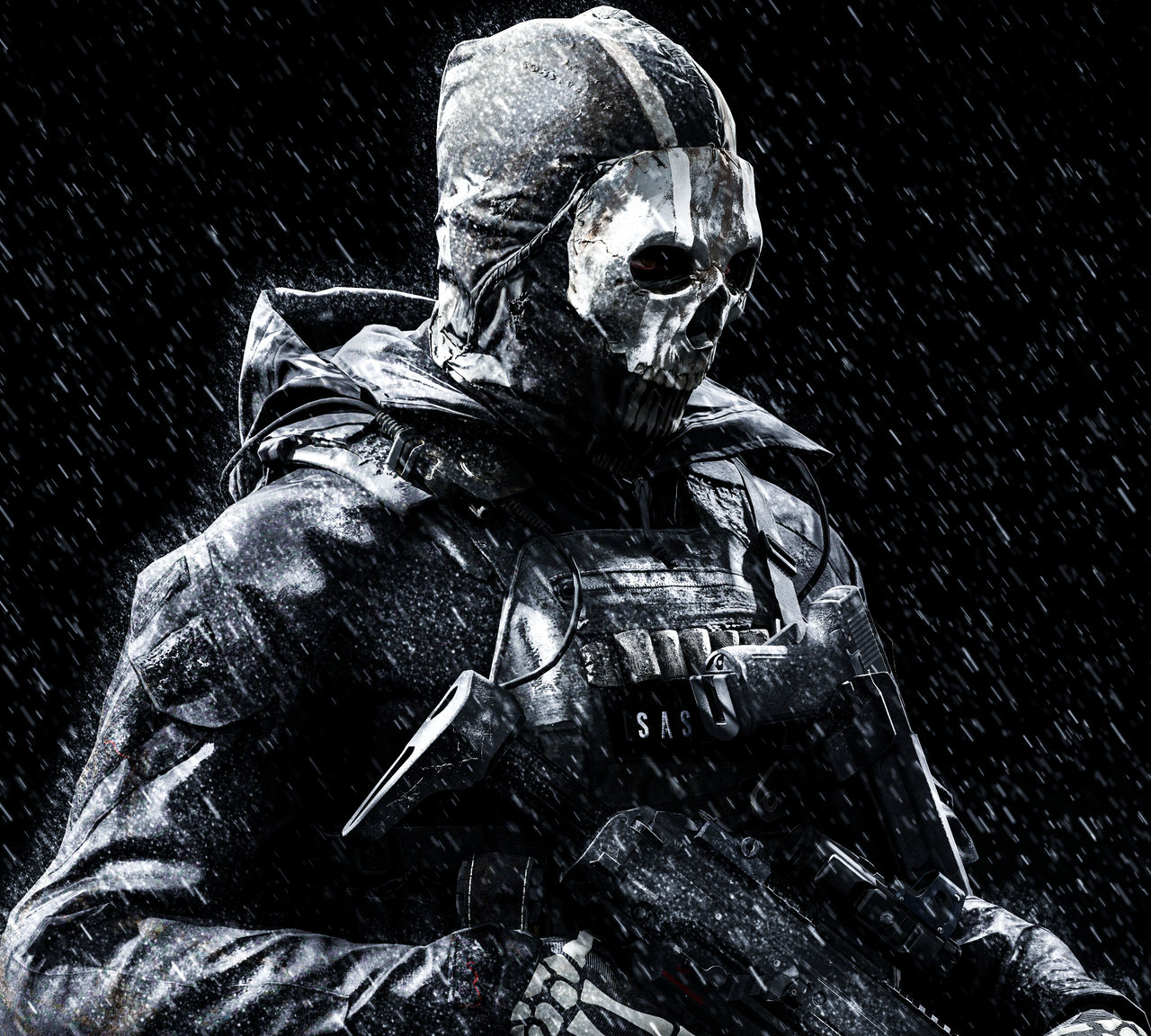 Ghost || CoD Modern Warfare Fanart by WyldWolfBN on DeviantArt