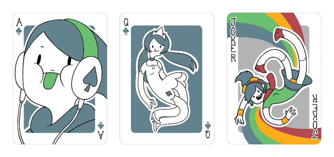 Playing Cards Adventure Time Style!