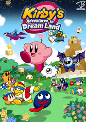 Kirby's Adventures in Dream Land Poster