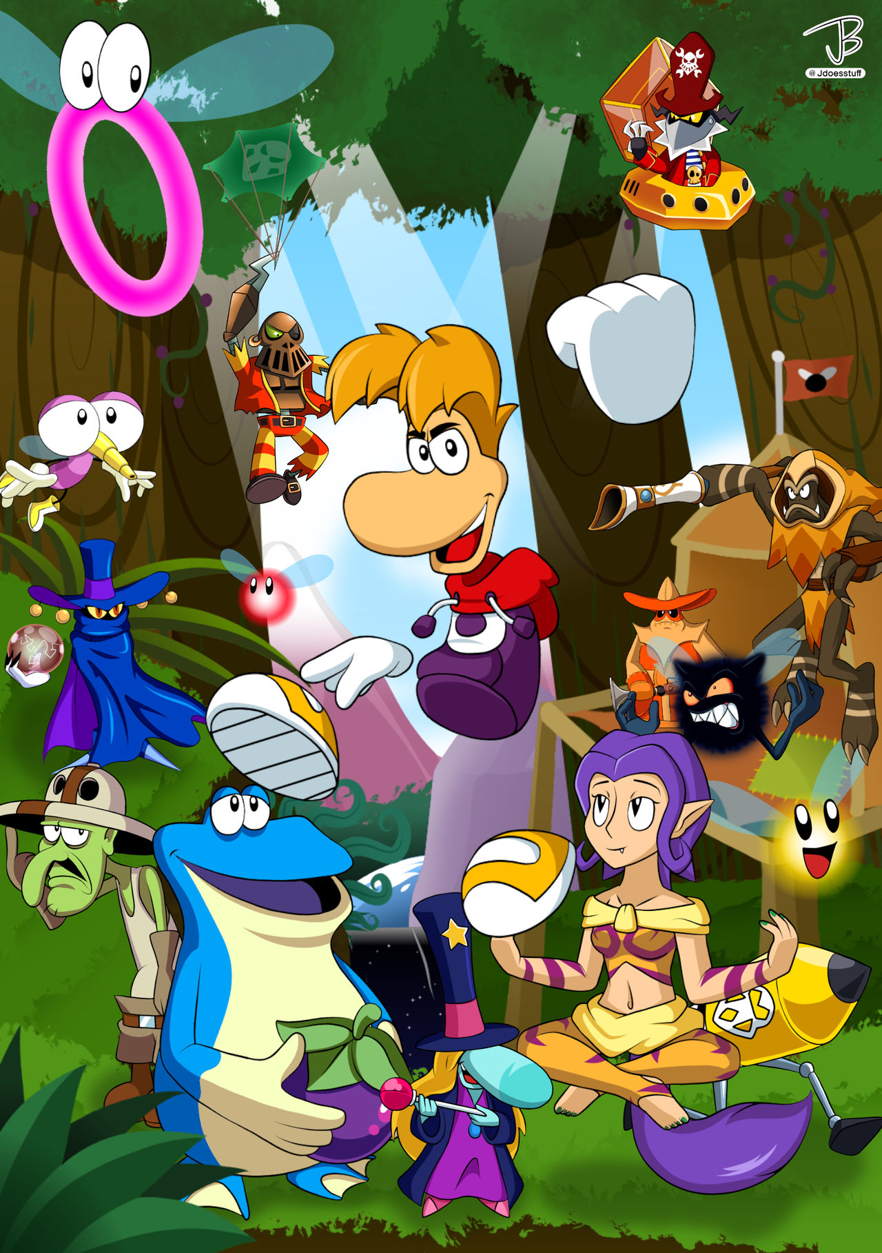 Ray Make Rayman Ray-Make Trilogy by Jdoesstuff on DeviantArt