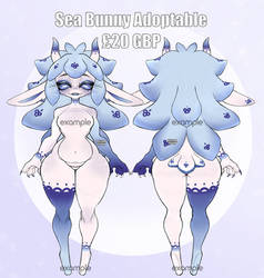 Sea Bunny Adoptable || 20 GBP