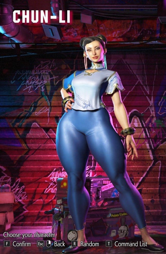 Chun Graphity Chunli Curvy SF6 by timetravel80 on DeviantArt
