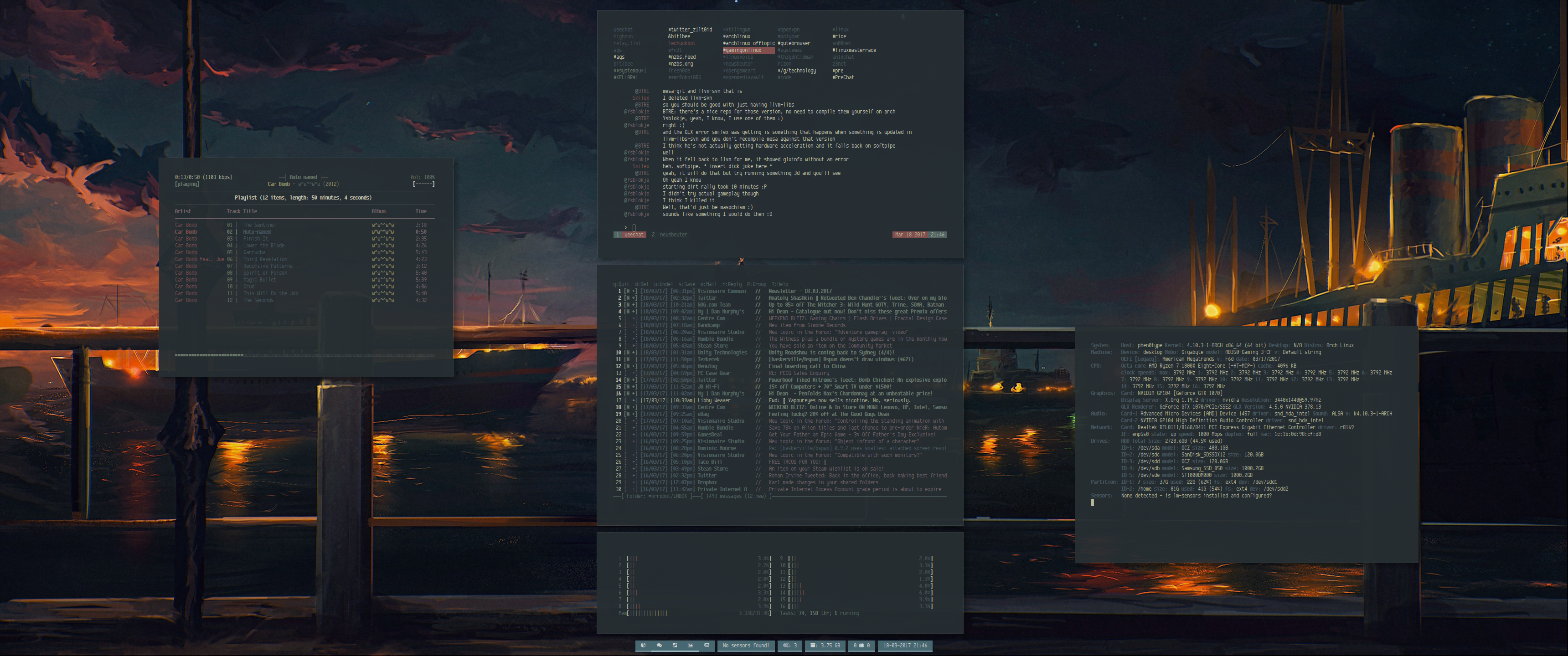 [arch] [bspwm] March 2017