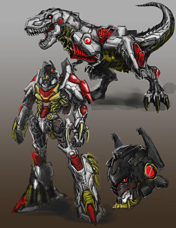 Grimlock Deviantart Grimlock Redesign by Diovega on DeviantArt