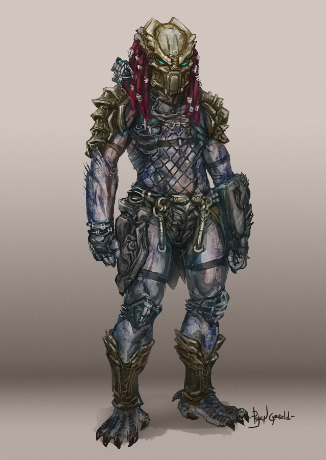 Predator Concept - Red Head by Diovega on DeviantArt