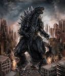 Godzilla by Diovega