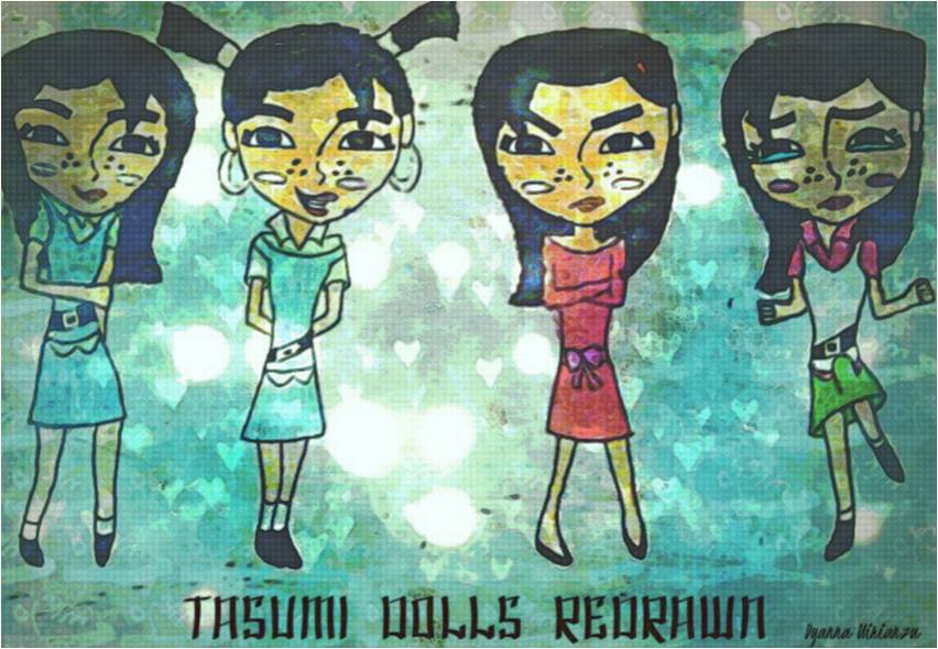 Tasumi Dolls Redrawn