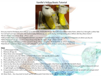 Vanille's Boots Tutorial by Fireflyhikari