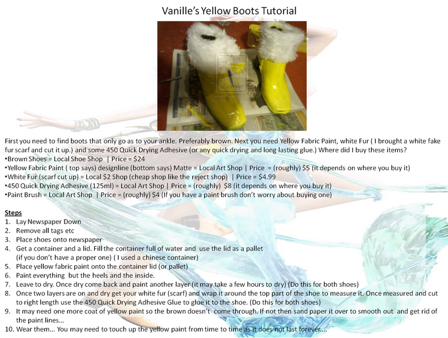 Vanille's Boots Tutorial