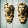 heads  in english oak