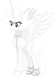 MLPxSU: White Diamond Pony Version
