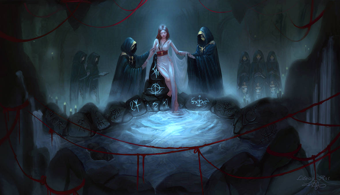 Secret Ritual by LdeagArt on DeviantArt