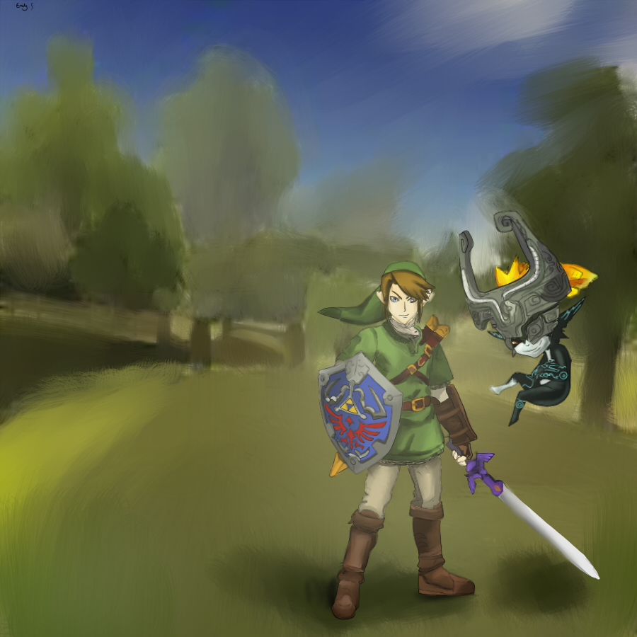 Link and Midna