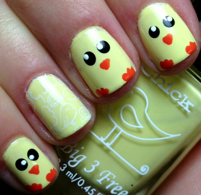 Chick Nail Art