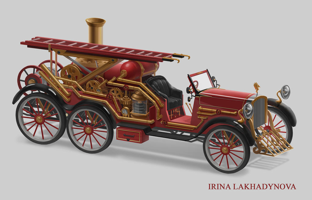 Deviantart Fire Engine Fire Engine - Concept art by Alteida on DeviantArt