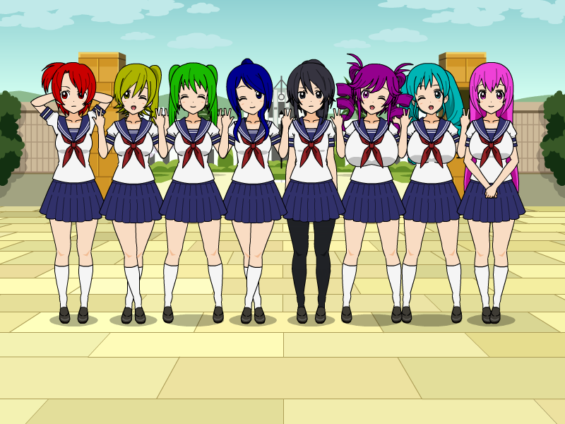 Yandere Simulator Girls 