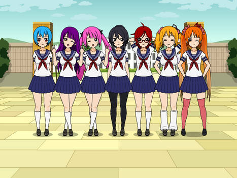 Yandere Simulator Girls 2